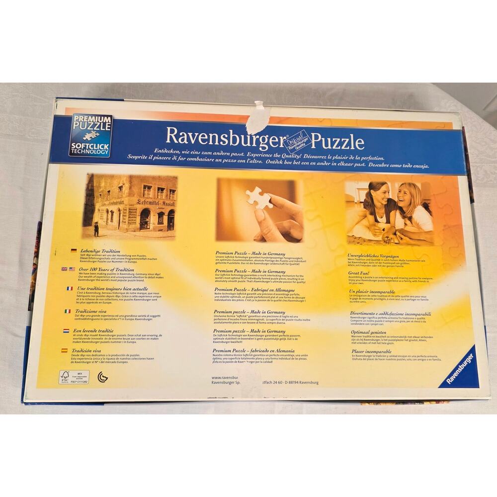 Ravensburger 2,000 Piece Puzzle "World of Books" by Aimee Stewart Completed - Picture 2 of 2
